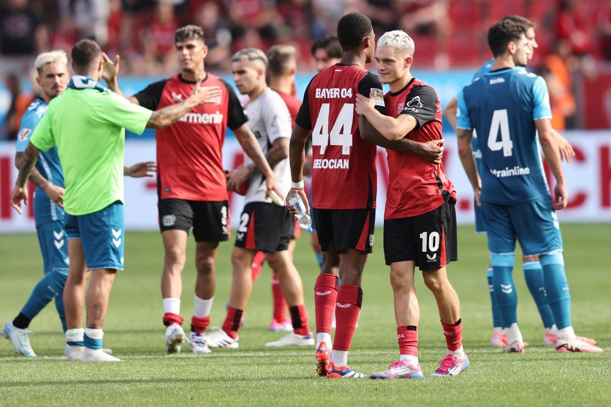 米兰体育中国官网-关于勒沃库森逆转胜出，欧冠资格赛前景一片光明的信息