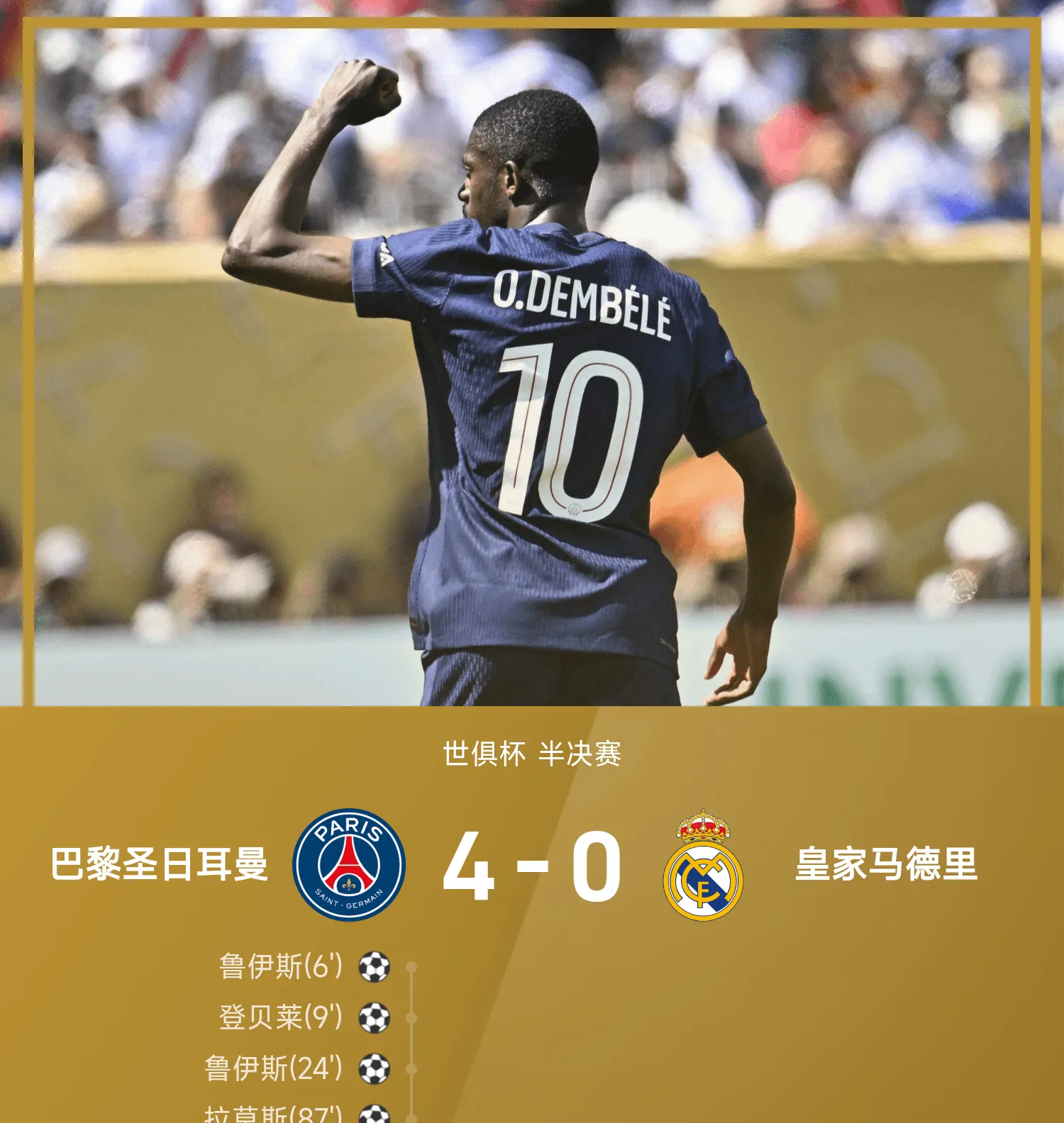 曼城逆袭巴黎，晋级欧冠半决赛