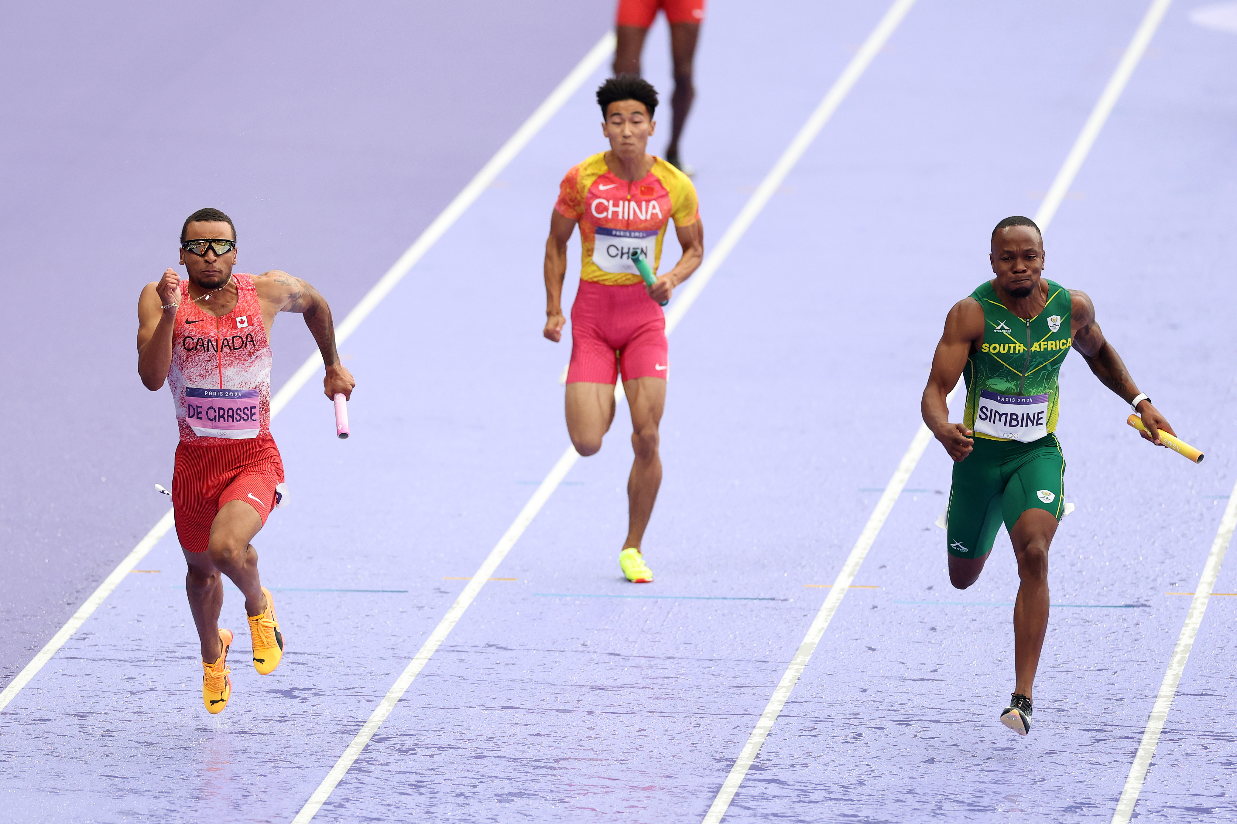 法国选手在田径项目中赢得金牌